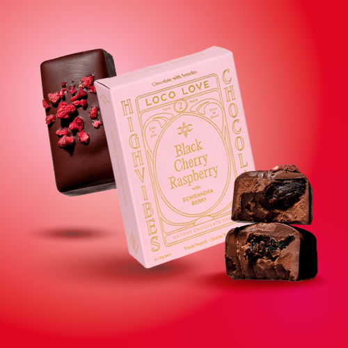 Loco Love Black Cherry Raspberry with Schisandra Berry Twin Pack