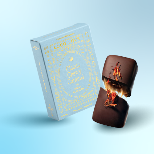 Loco Love Classic Chewy Caramel with Vegan Collagen Twin Pack