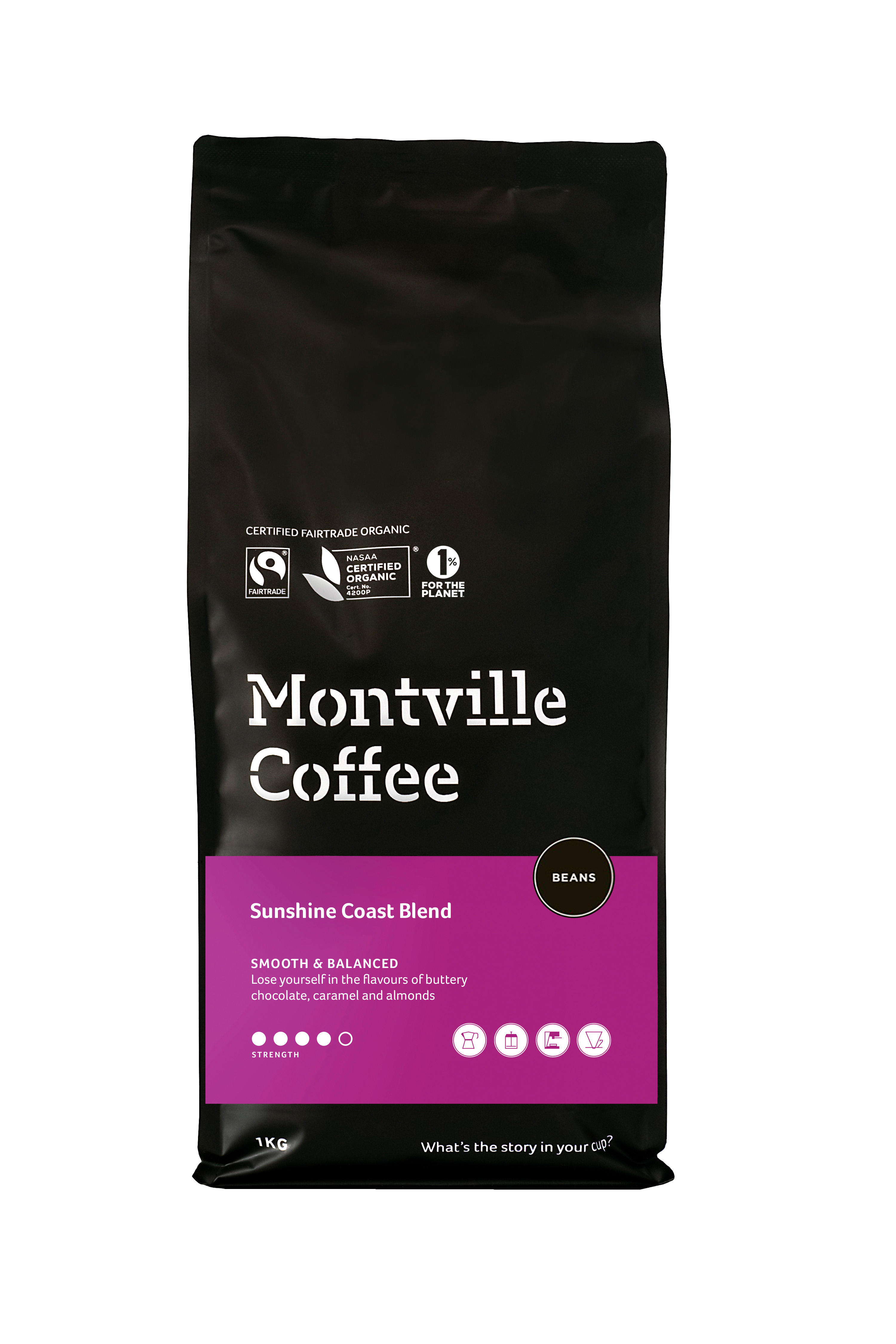 Montville Coffee - Sunshine Coast Blend Beans