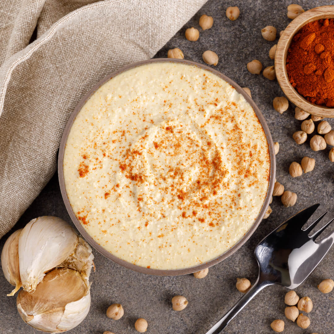 Oil Free Hummus 