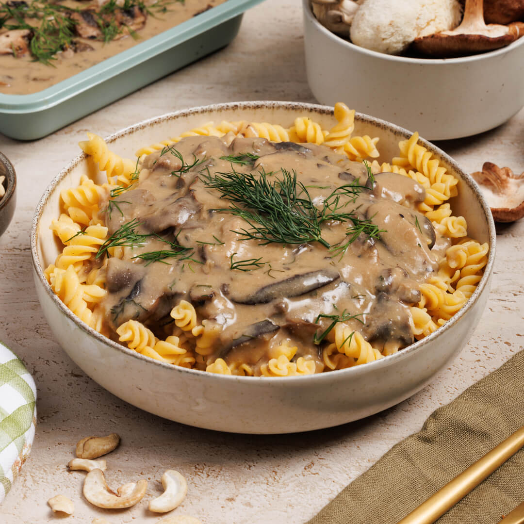 Wild Mushroom Stroganoff