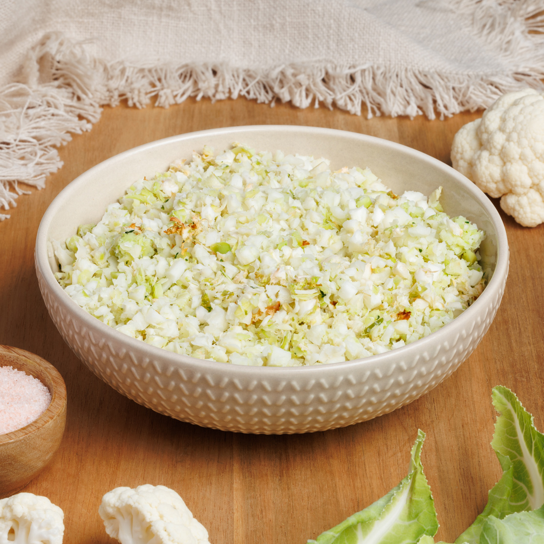 Broccoli and Cauliflower Rice