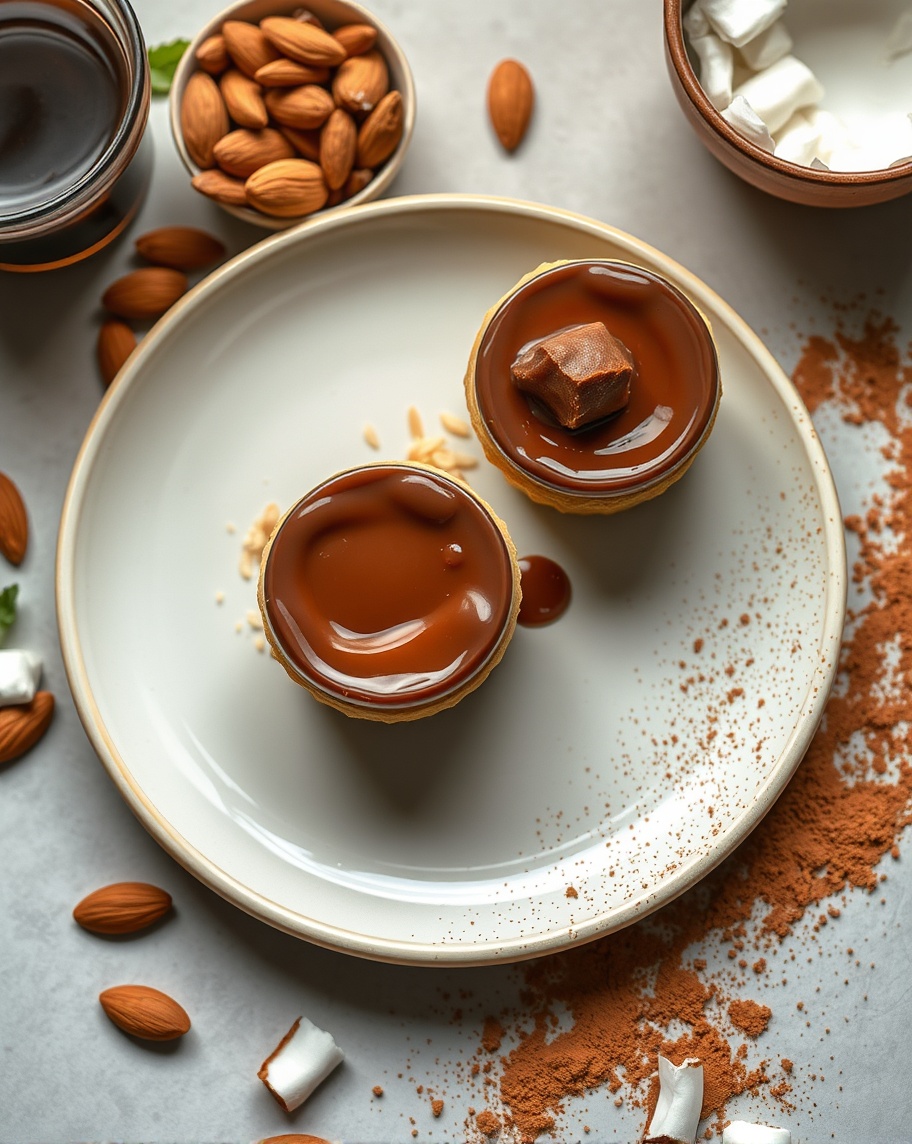 Caramel Slice Cups